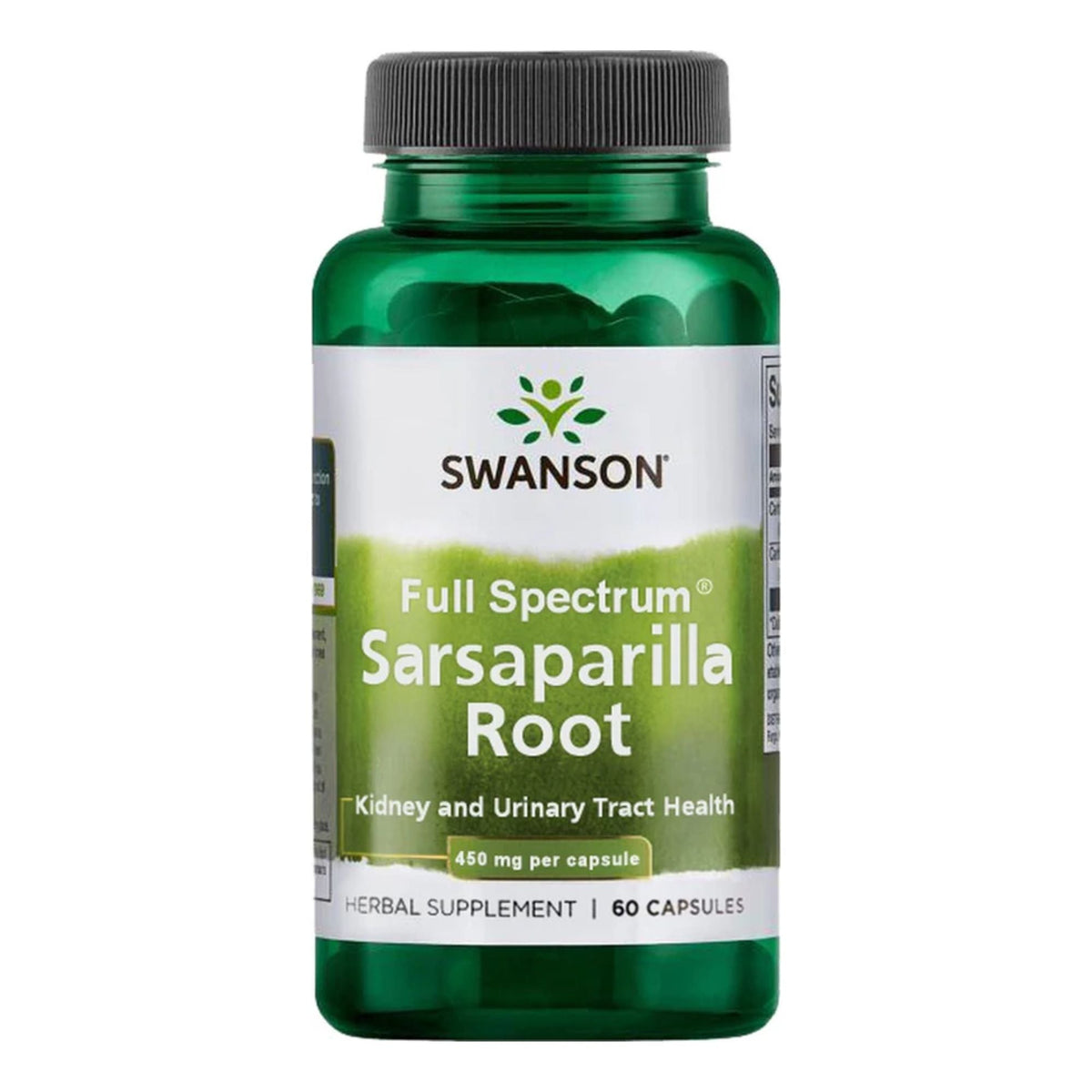 Sarsaparilla 450 mg 60 Kapseln von Swanson – Produktbild