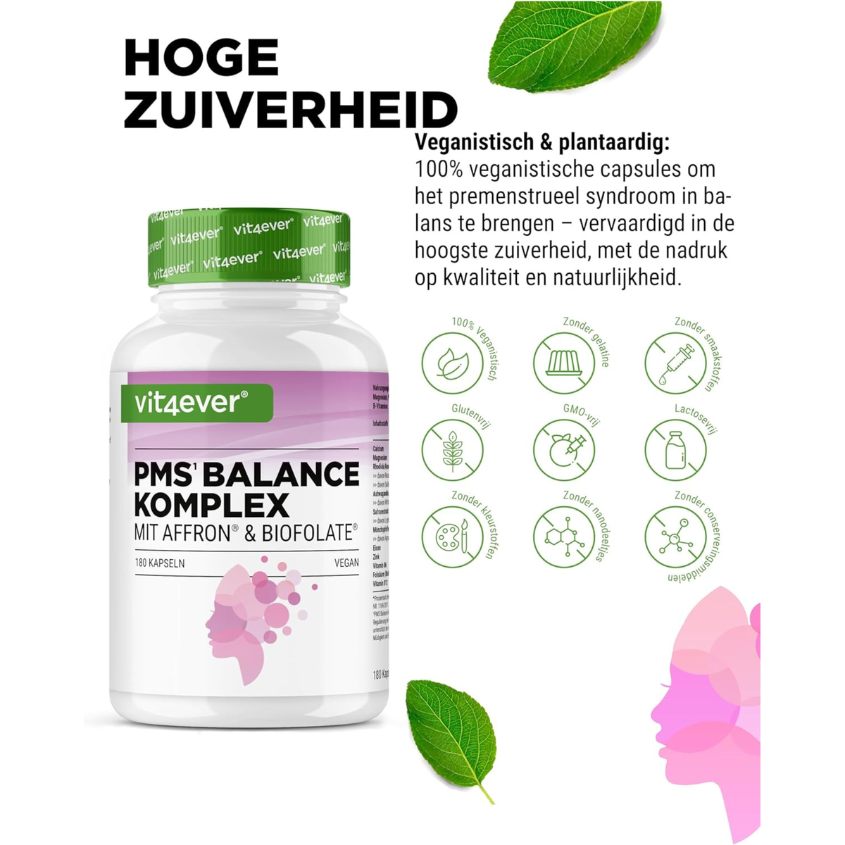 PMS Balance Complex | 180 Kapseln | Vit4ever