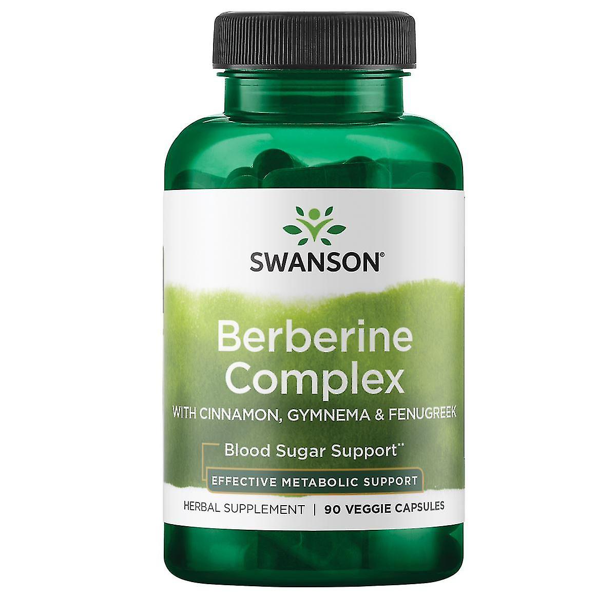 Berberin Complex 90 Kapseln von Swanson – Produktbild