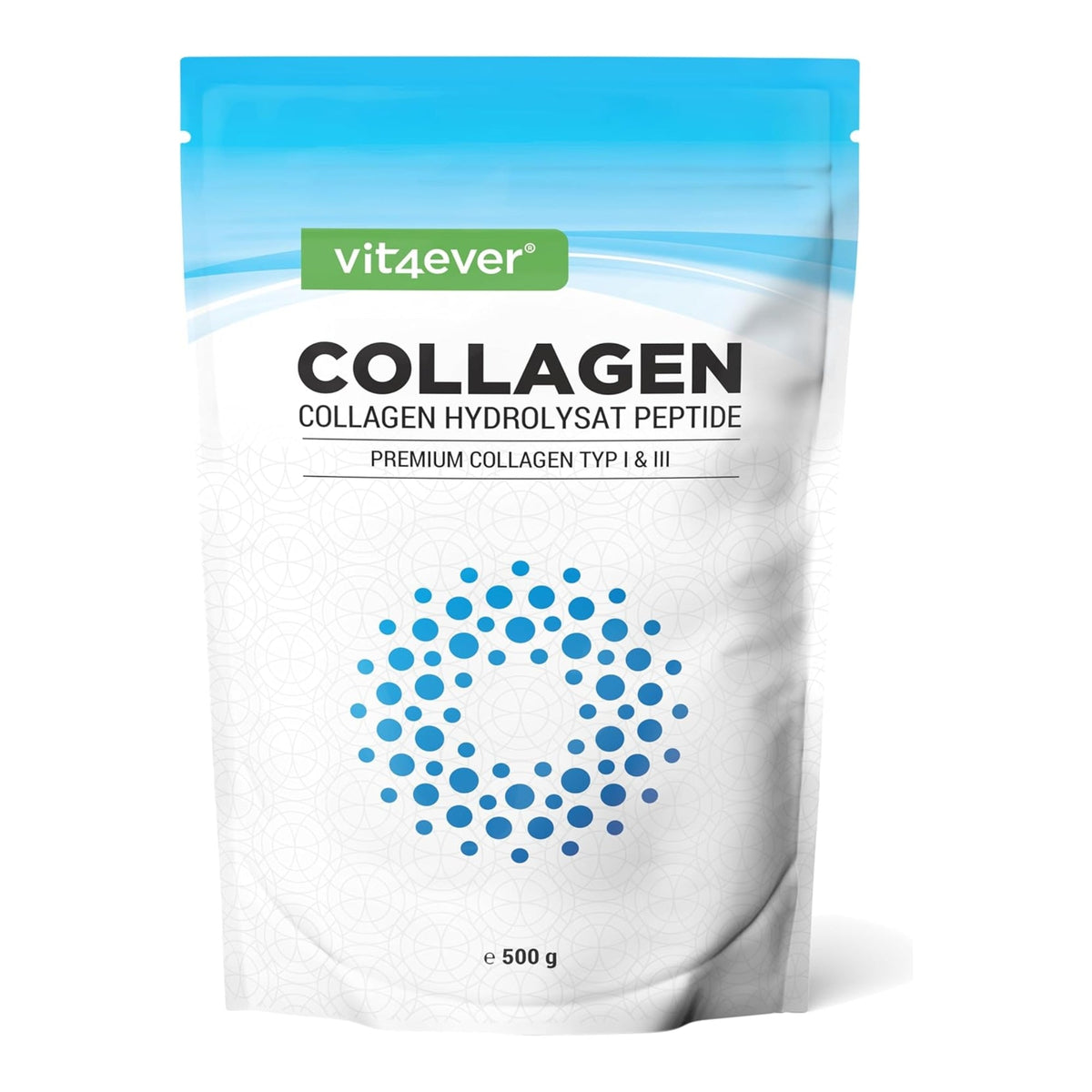 Rinderkollagen Hydrolysat Peptide Pulver | Typ I & III | Vit4ever