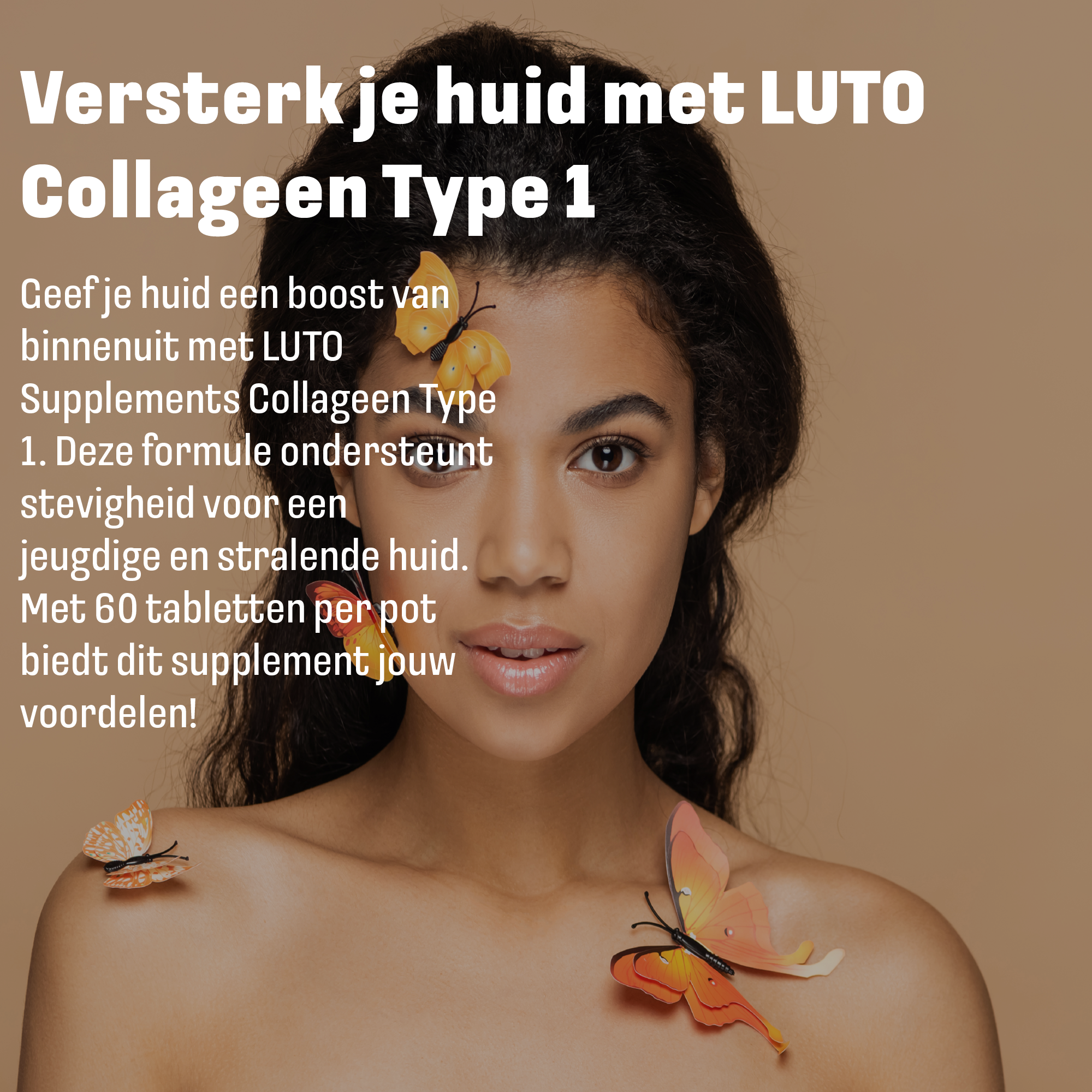 Kollagen Plus Typ 1 | 60 Tabletten | LUTO Supplements