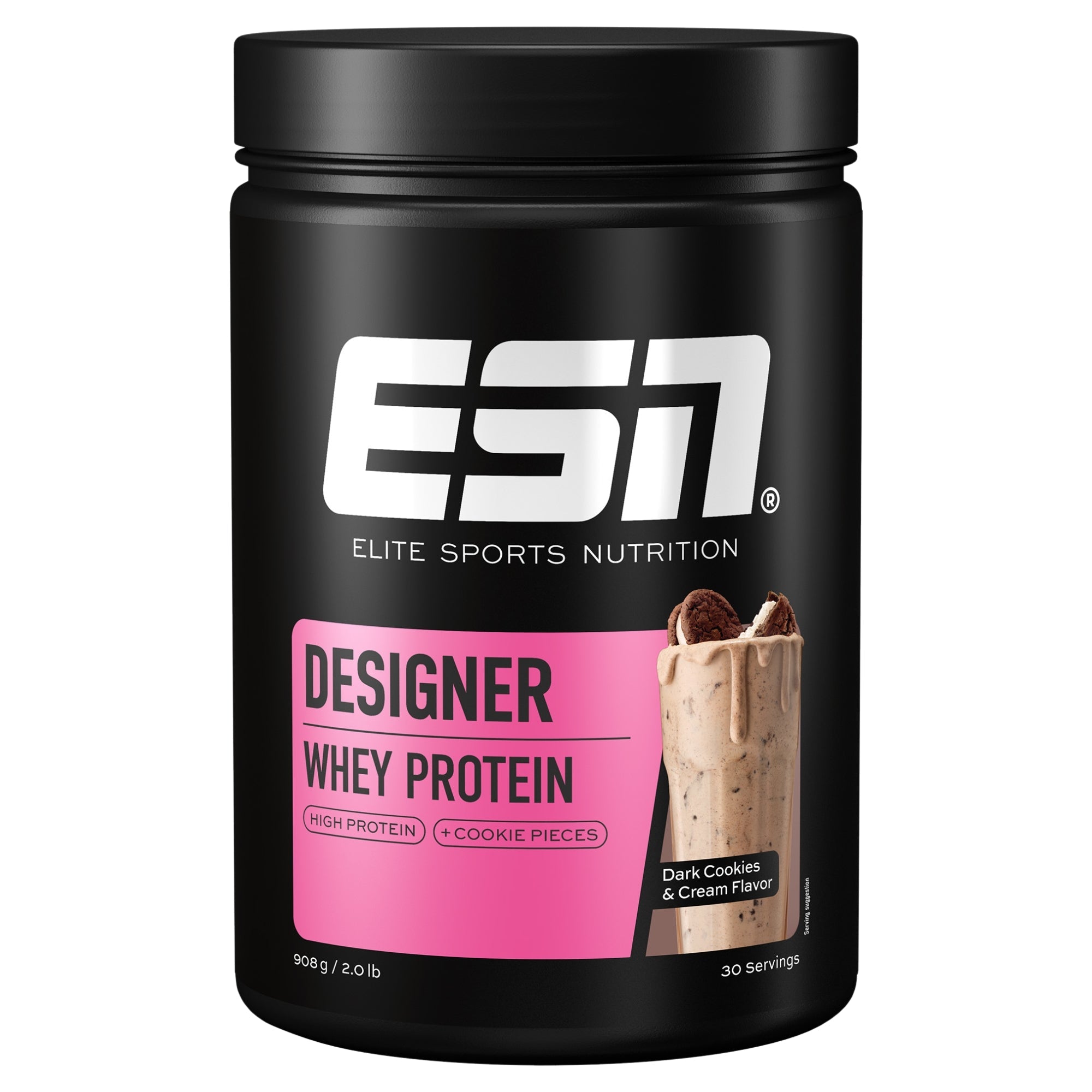 ESN Designer Whey Protein Dark Cookies & Cream | 908 g | ESN