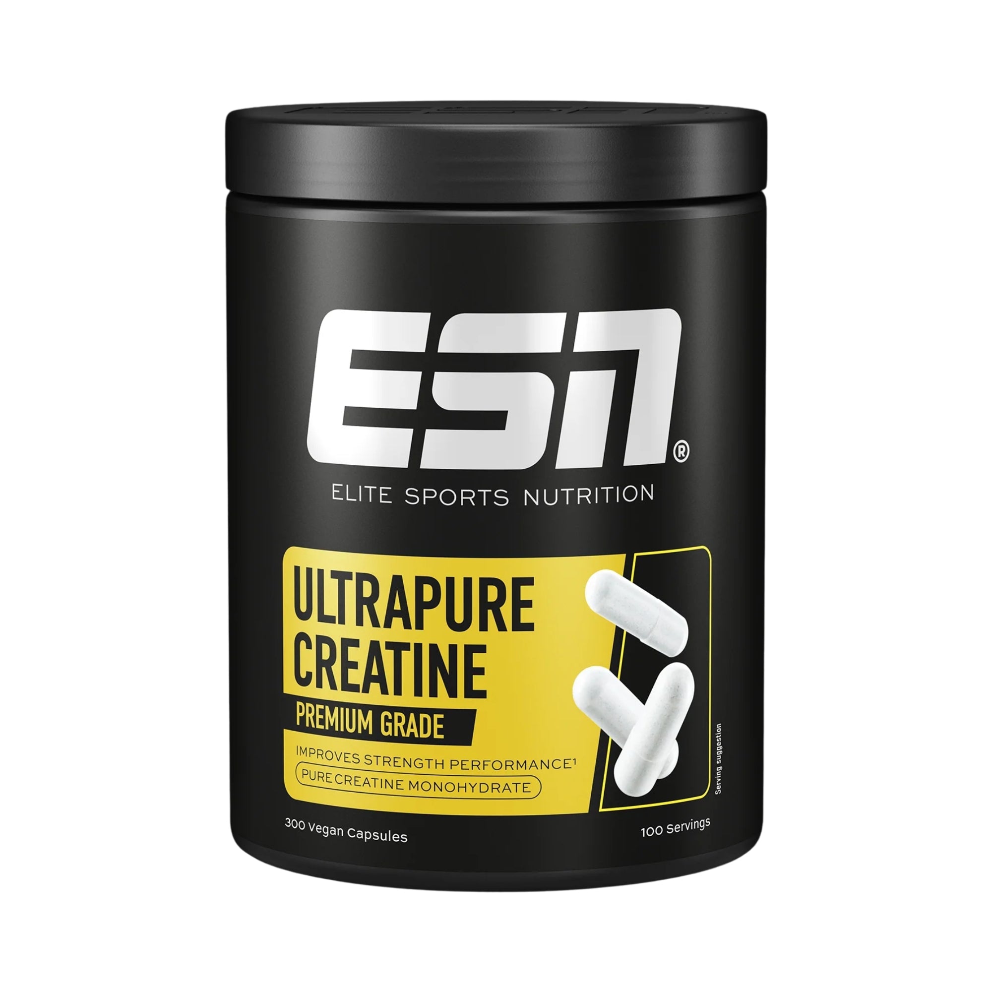 ESN Ultrapure Creatine Caps | 90 oder 300 Kapseln | ESN