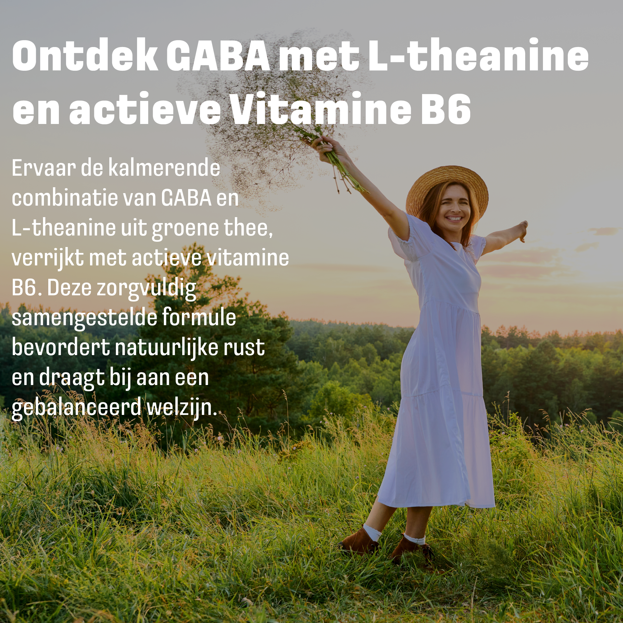 LUTO GABA zuigtabletten voor slaap en ontspanning - plantaardige aminozuren voor stressmanagement