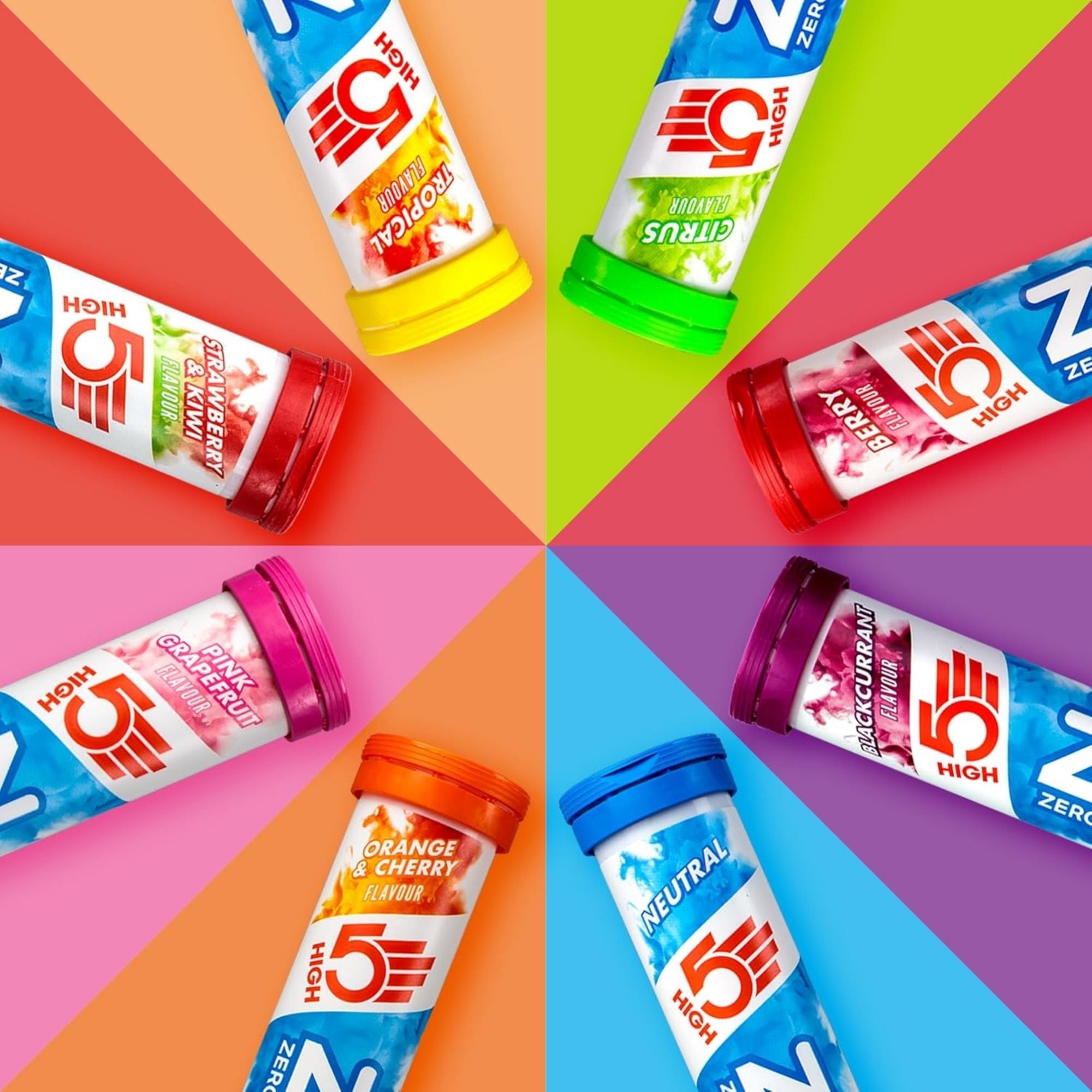 HIGH5 ZERO Tropical | Elektrolyt-Brausetabletten