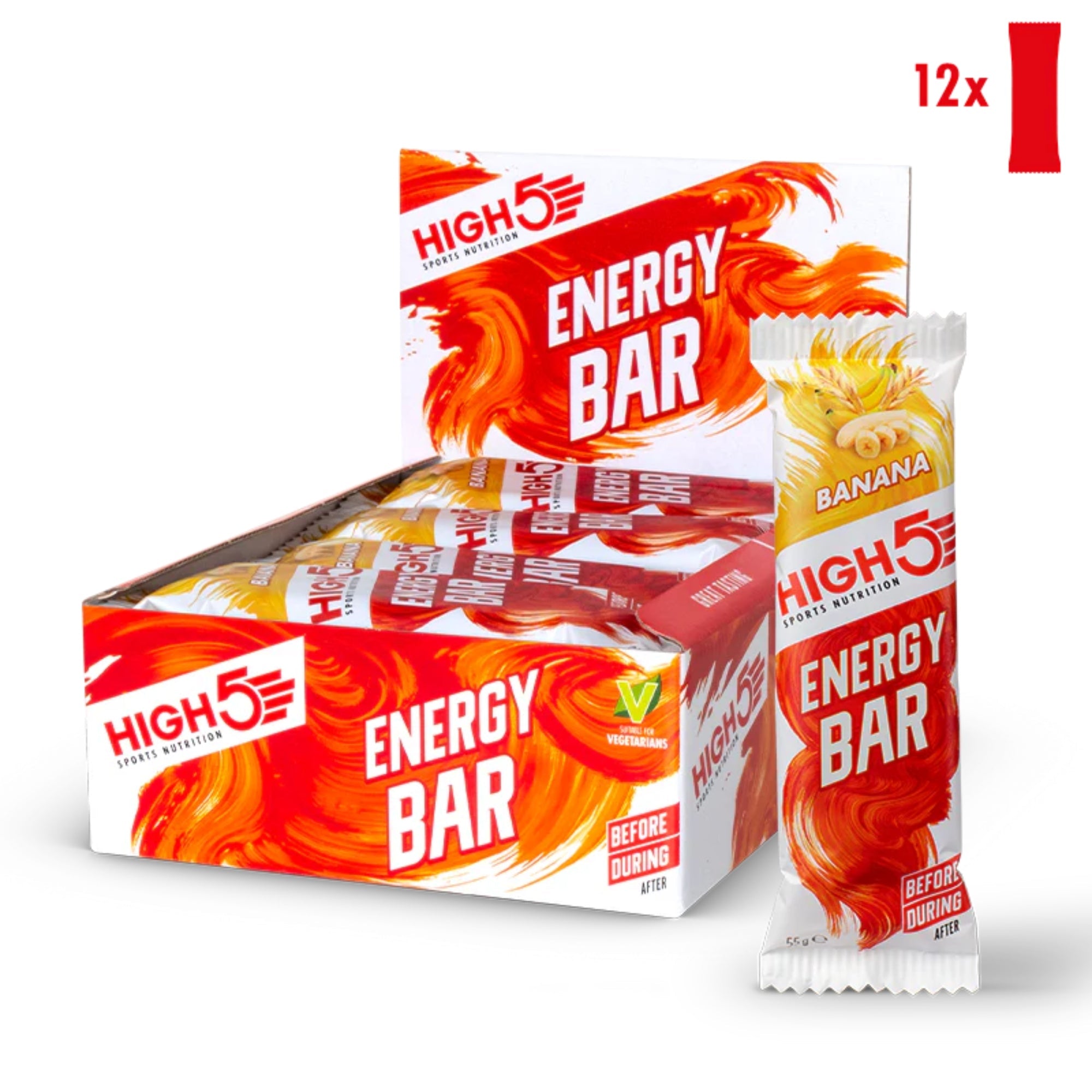 Banana high5 Energy Bar 55 grEnergierepen