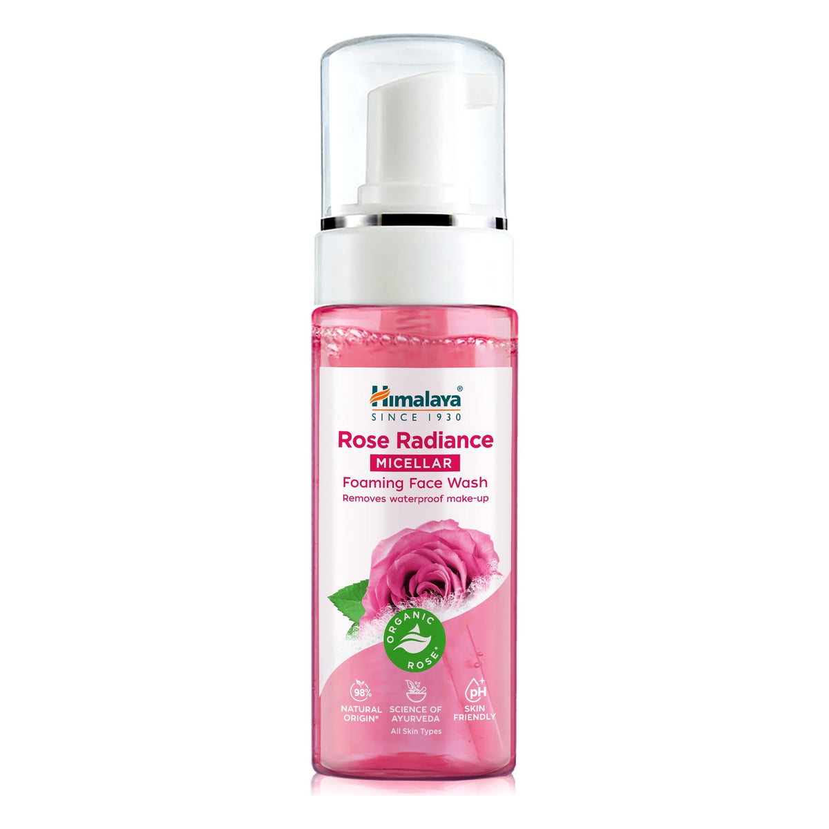 Rose Radiance Micellar Foaming Face Wash - 150 ml - Himalaya