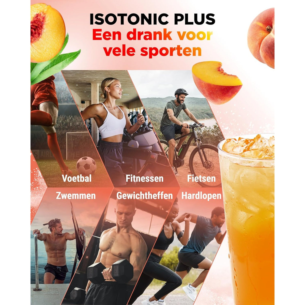 Isotonic Plus | Elektrolyte + B-Vitamine | Beerenmix | 1050 g | Vit4ever