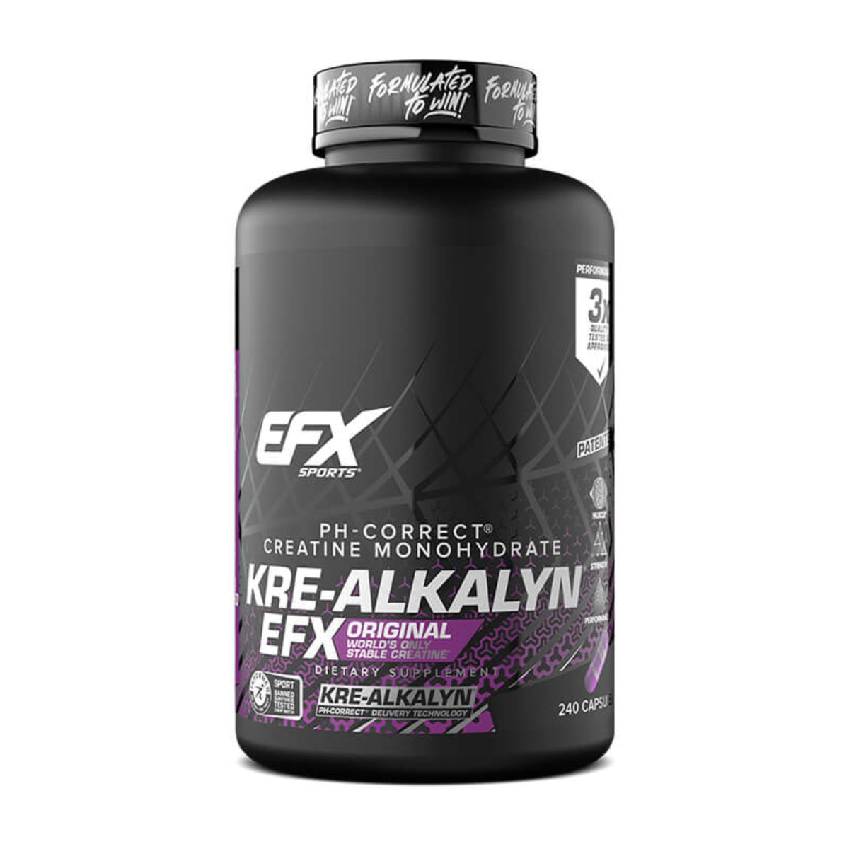 EFX Sports Kre-Alkalyn EFX 1500mg – Produktverpackung Vorderseite