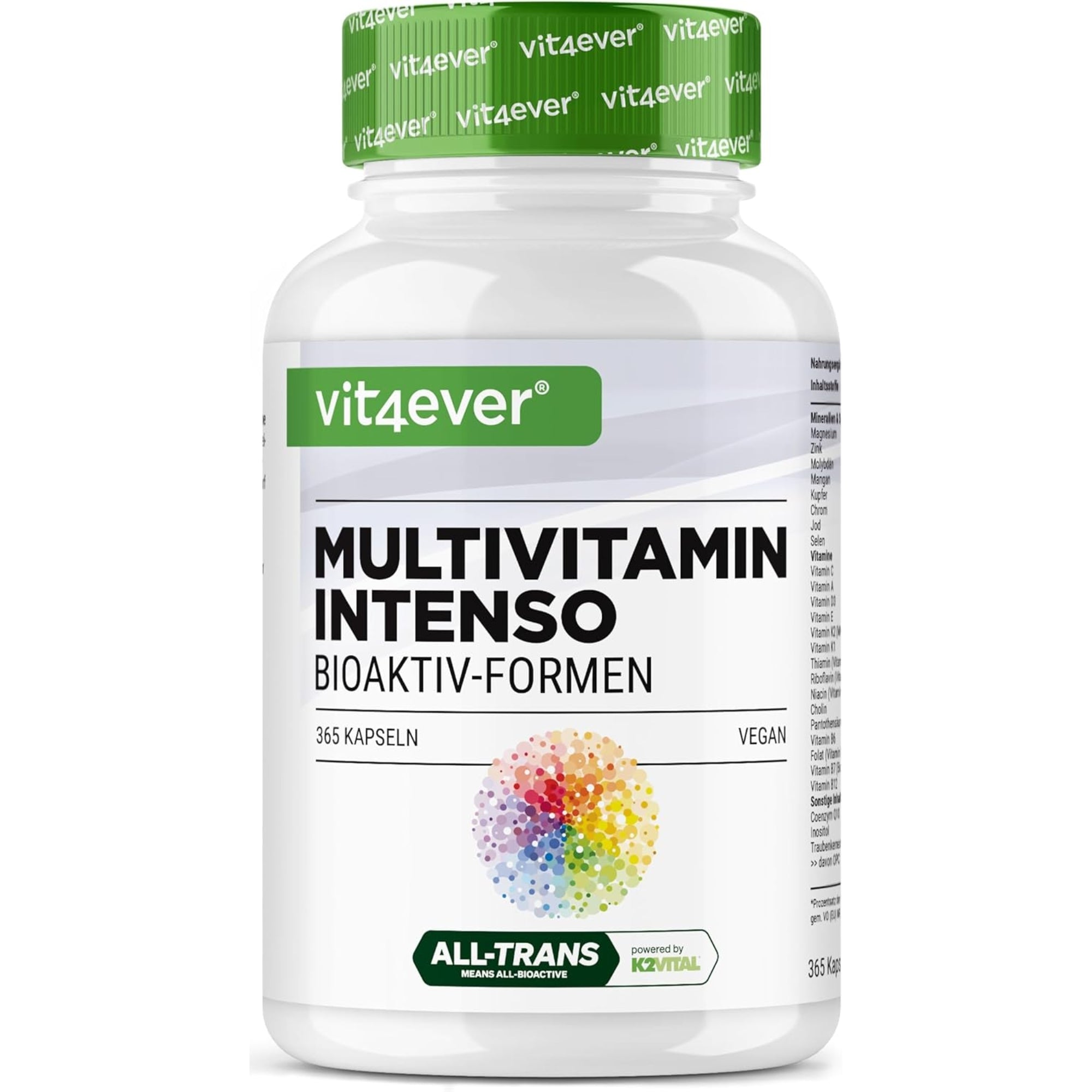 Multivitamin Intenso 365 Kapseln Vit4ever