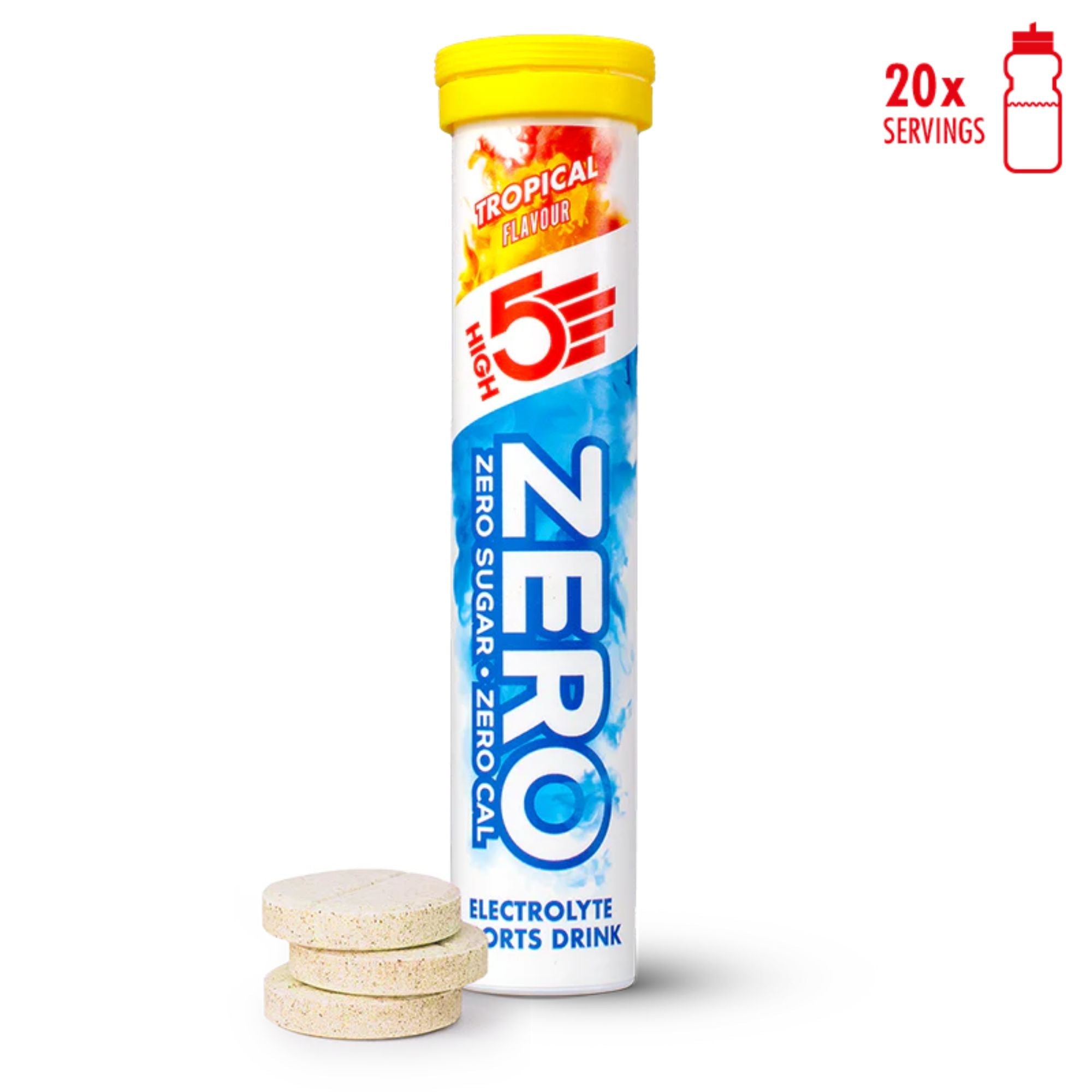 HIGH5 ZERO Tropical | Elektrolyt-Brausetabletten