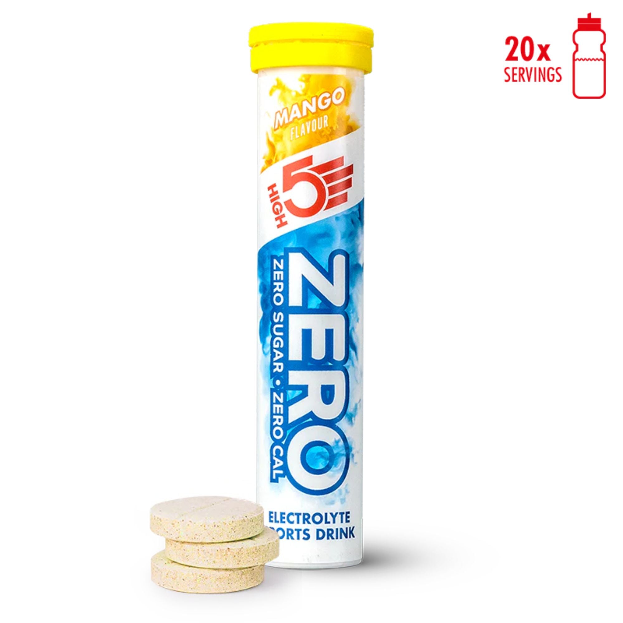HIGH5 ZERO Mango | Elektrolyt-Brausetabletten