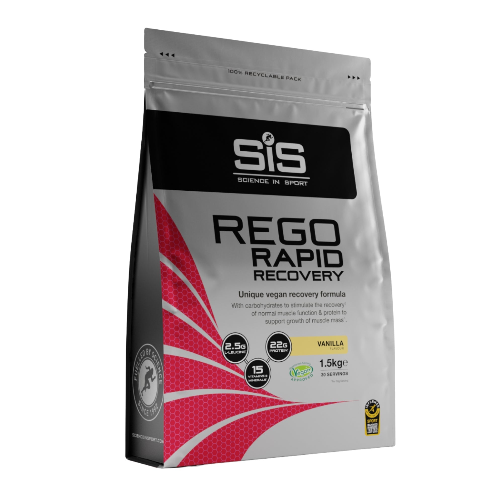 SiS REGO Rapid Recovery Drink Pulver | 20 g Protein - Vanille