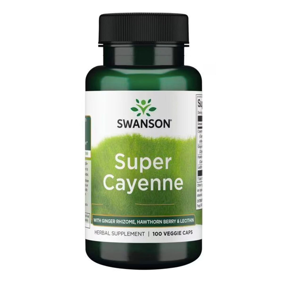 Swanson Super Cayennepfeffer Complex 100 pflanzliche Kapseln – Kräuter-Nahrungsergänzungsmittel | kaufen in Deutschland und Österreich