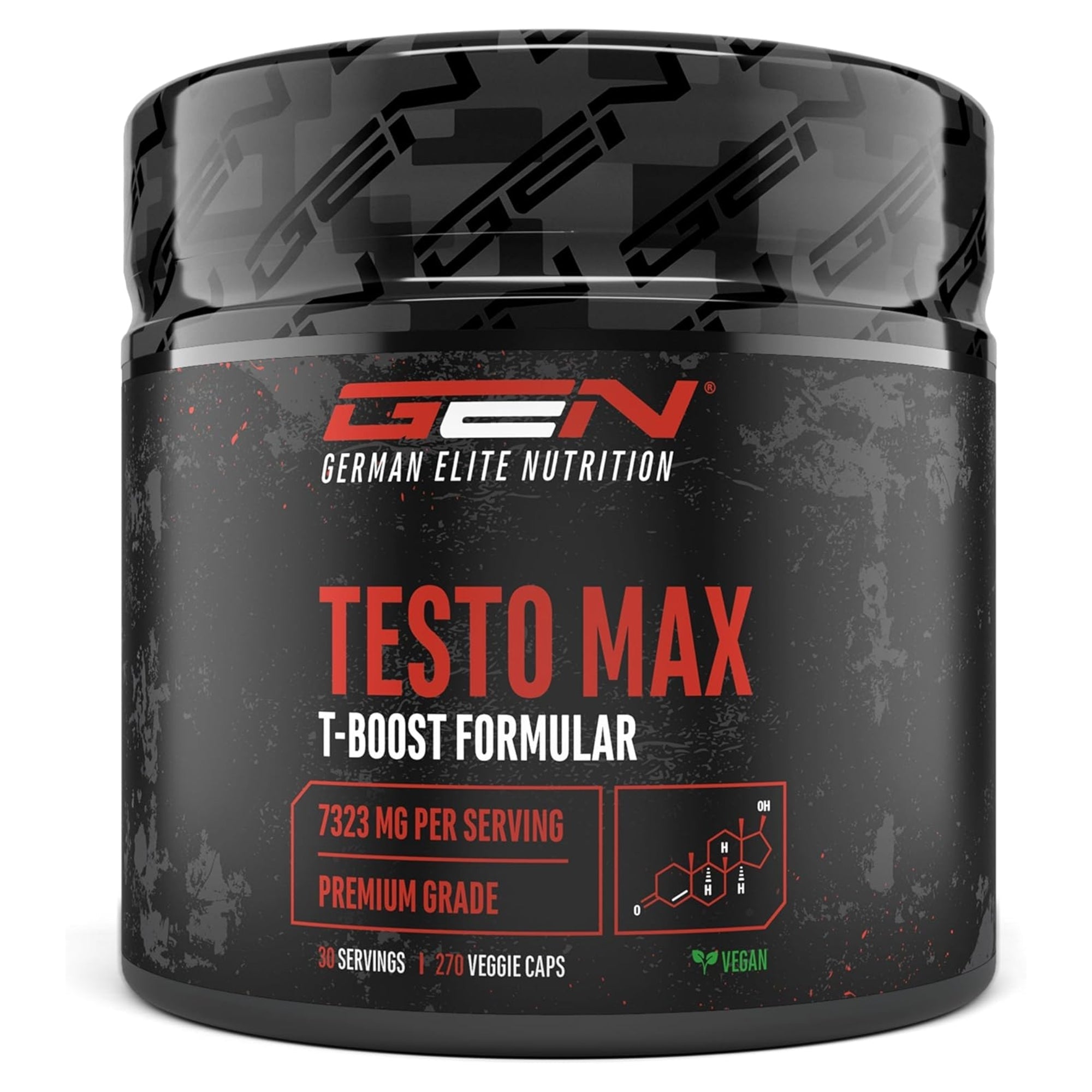 Testo Max | 270 Kapseln | German Elite Nutrition