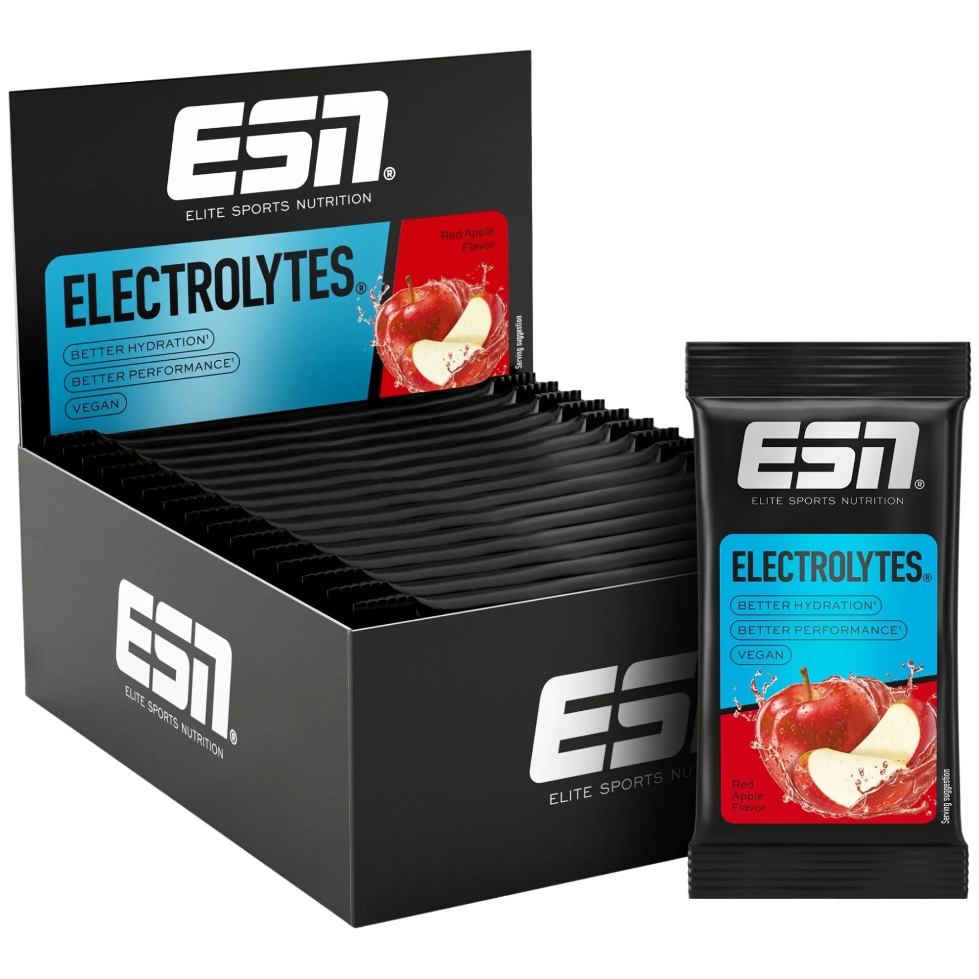 ESN Electrolytes Red Apple | 15 x 22,5 g | ESN