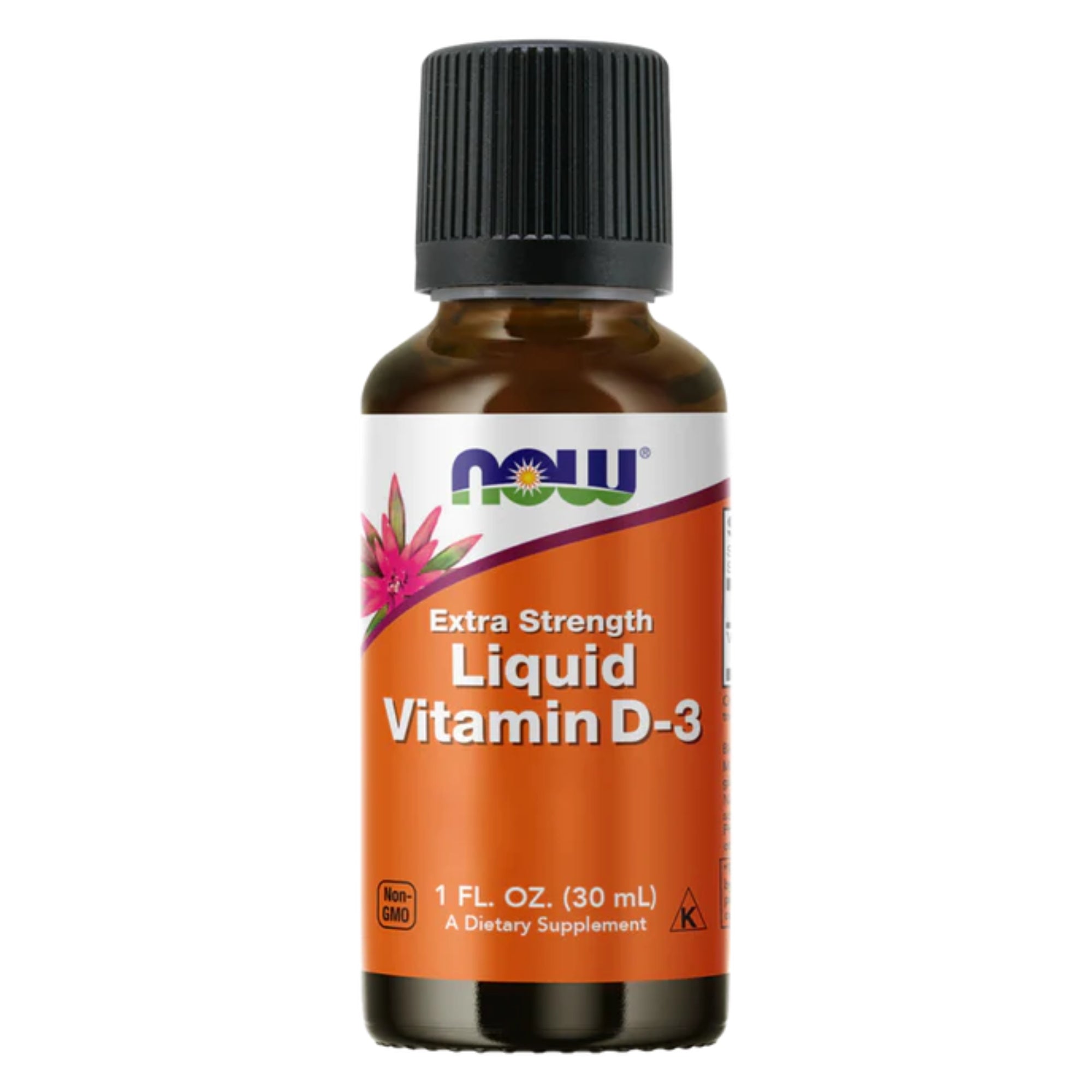Vitamin D3 Flüssig Extra Sterk NOW