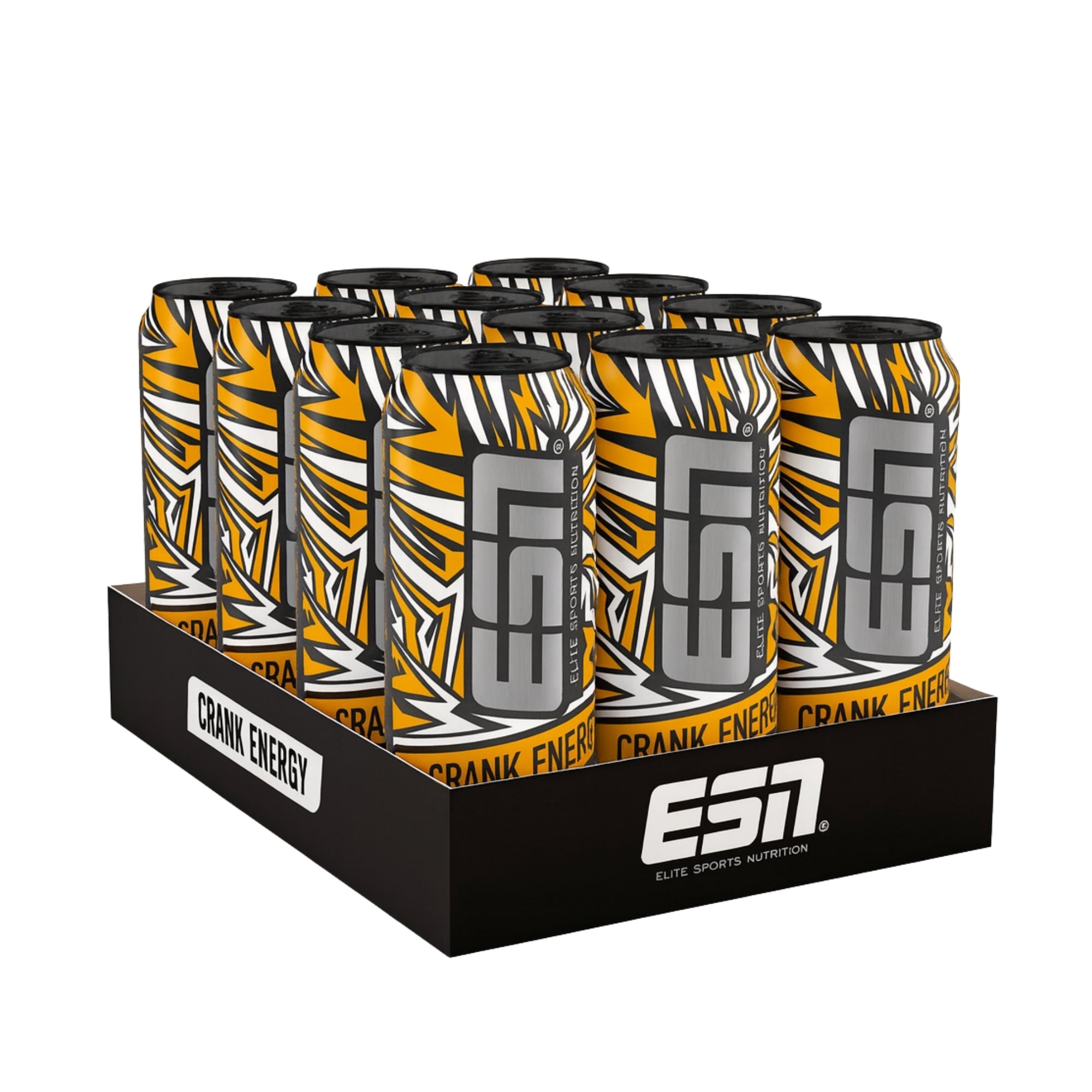 ESN Crank Energy Drink | 12 x 500 ml | ESN
