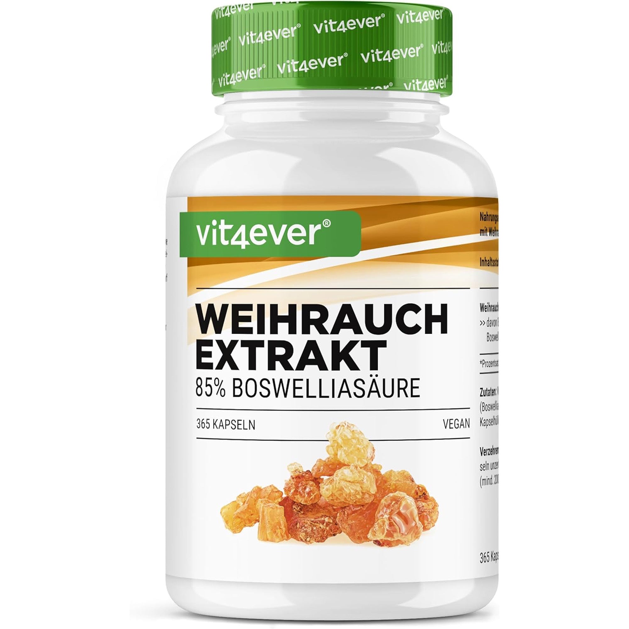 Indischer Boswellia Serrata 1000mg Kapseln von Vit4ever