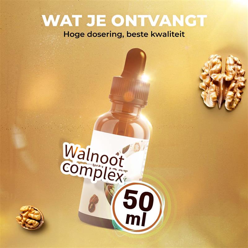 Schwarze Walnuss Komplex (Black Walnut Complex) | 50 ml | LUTO Supplements