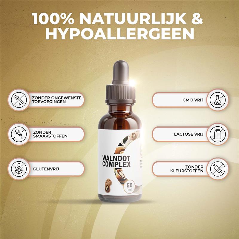 Schwarze Walnuss Komplex (Black Walnut Complex) | 50 ml | LUTO Supplements