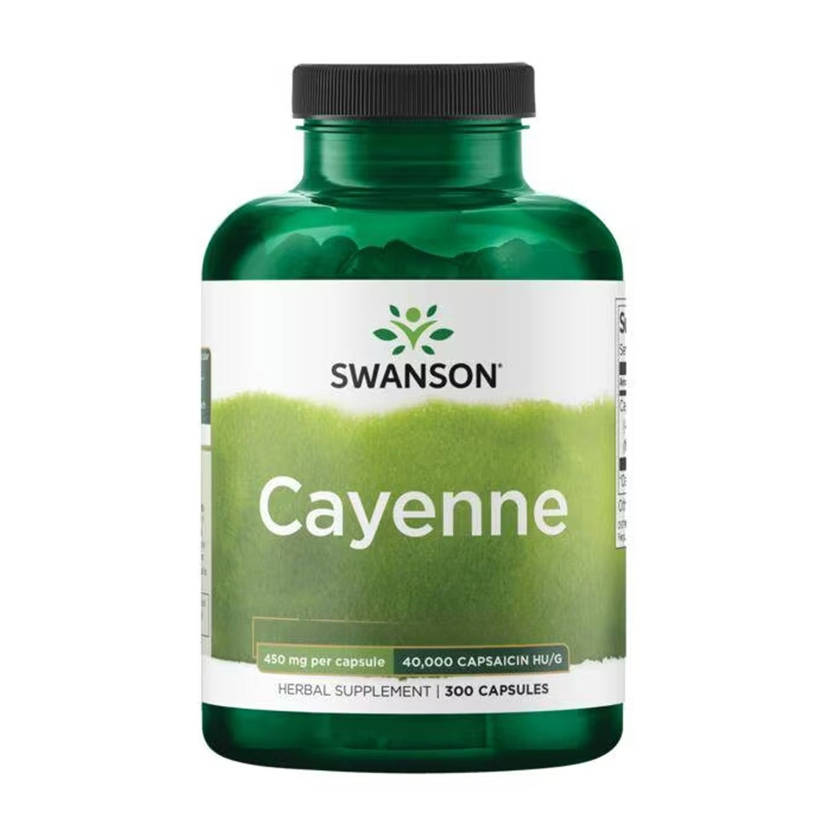 Swanson Cayennepfeffer (Capsicum annuum) 450mg 300 Kapseln – Kräuter-Nahrungsergänzungsmittel | kaufen in Deutschland und Österreich