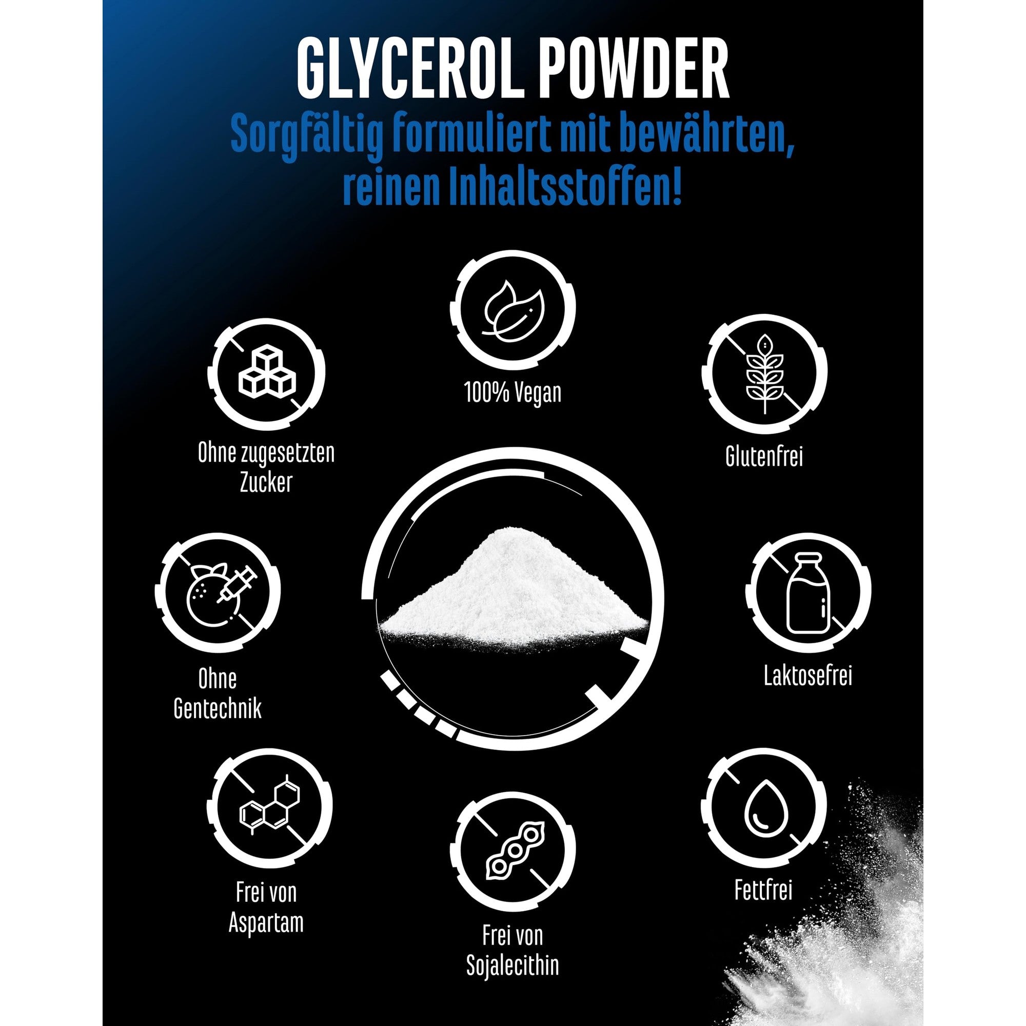 GEN Glycerol Pulver GlycoPump 300g – 65% Glycerin