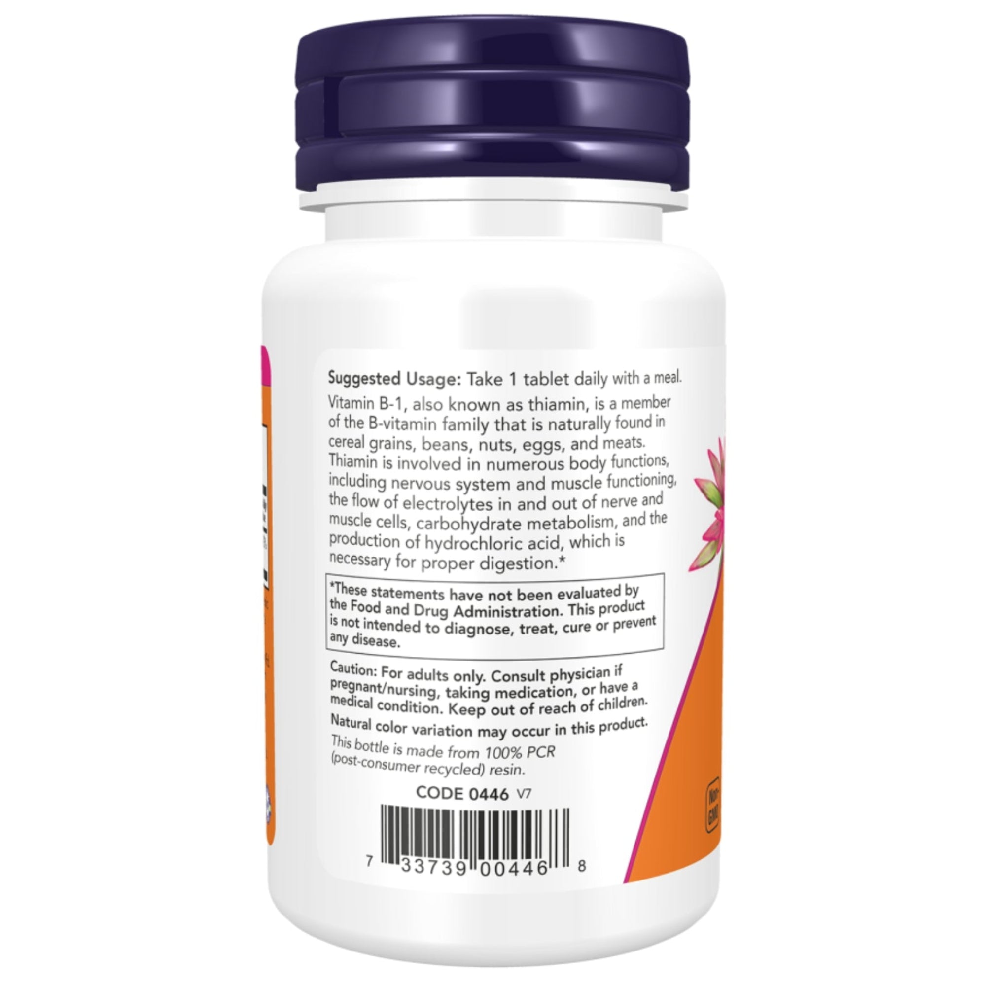 Vitamin B-1 100 mg | 100 Tabletten | NOW Foods