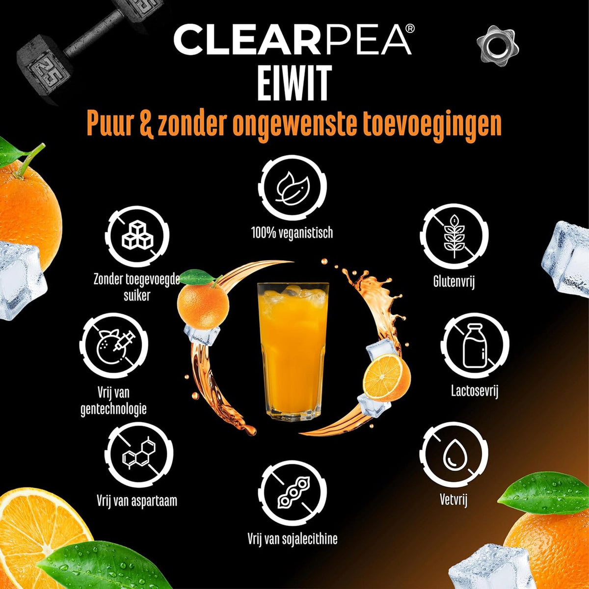 ClearPea Vegan Clear Protein | 454 g | German Elite Nutrition