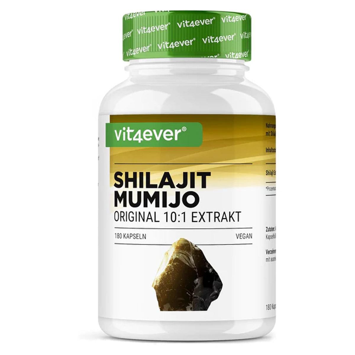 Vit4ever Shilajit Mumijo Extrakt 1500mg - 180 Kapseln