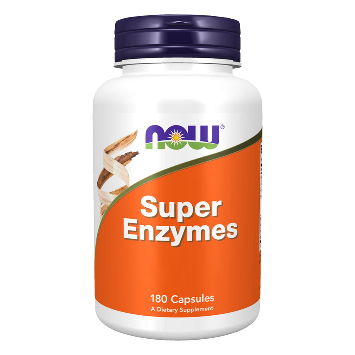 Dose NOW Foods Super Enzymes Verdauungsenzyme Kapseln, 180 Kapseln #Inhalt_180 Kapseln