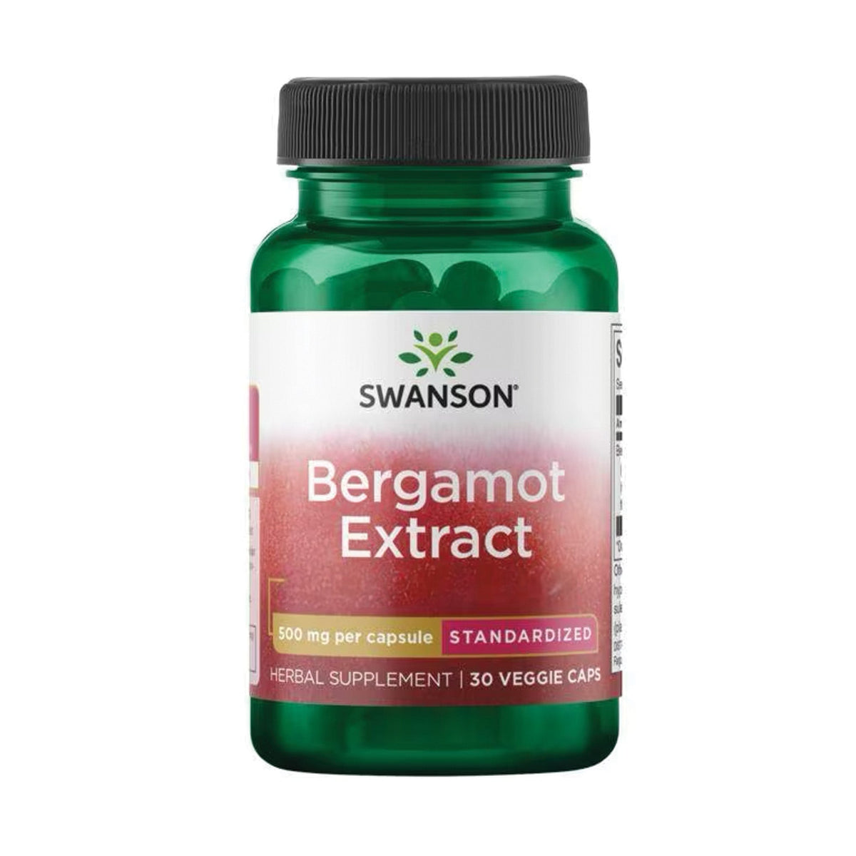 Swanson Bergamotte-Extrakt (Citrus bergamia) 500mg 30 Kapseln – Kräuter-Nahrungsergänzungsmittel | kaufen in Deutschland und Österreich