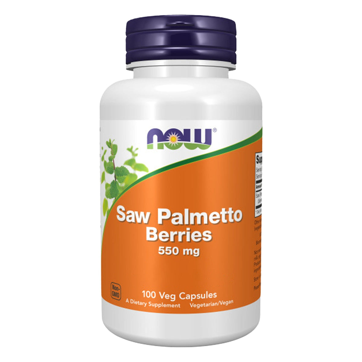 Sägepalme 550mg | 100 Kapseln | NOW Foods
