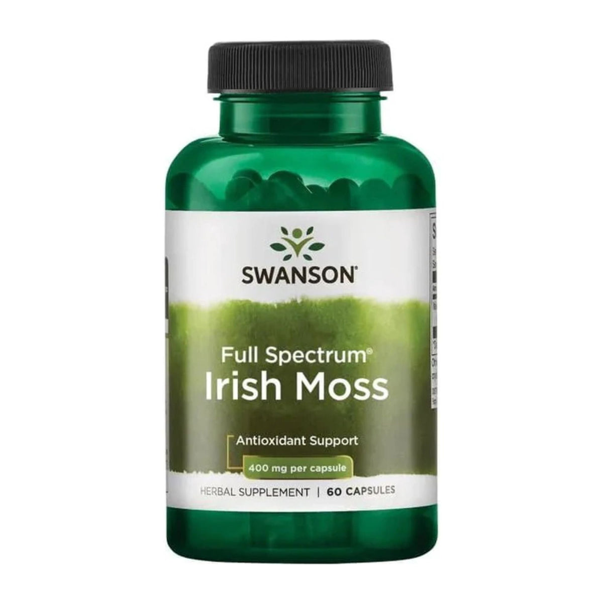 Swanson Irish Moss (Chondrus crispus) 400mg 60 Kapseln – Kräuter-Nahrungsergänzungsmittel | kaufen in Deutschland und Österreich