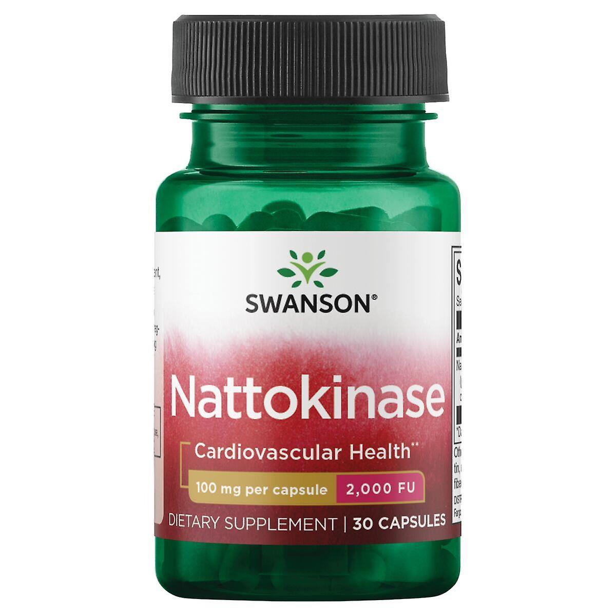 Swanson Nattokinase 2000 FU 30 Kapseln – Enzym-Präparat | kaufen in Deutschland und Österreich