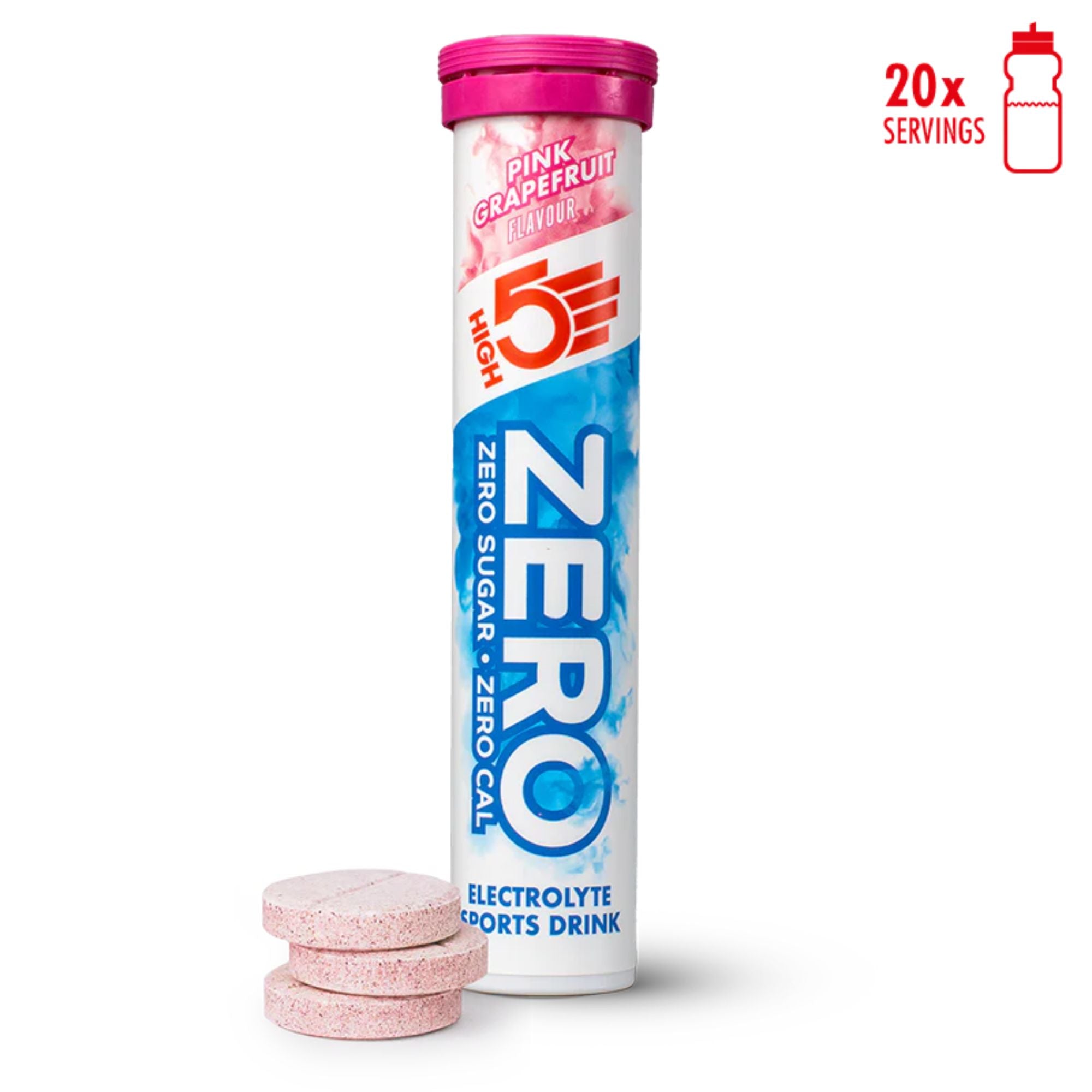 HIGH5 ZERO Pink Grapefruit | Elektrolyt-Brausetabletten