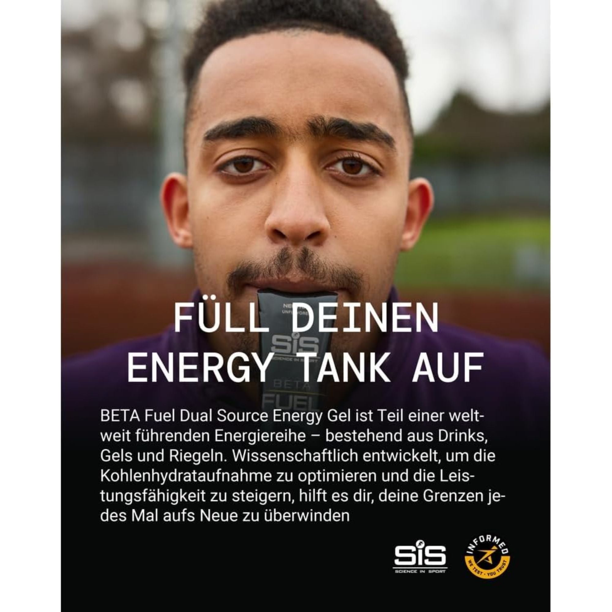 SiS Beta Fuel Gel | 1:0.8 Maltodextrin: Fructose Ratio | Neutral