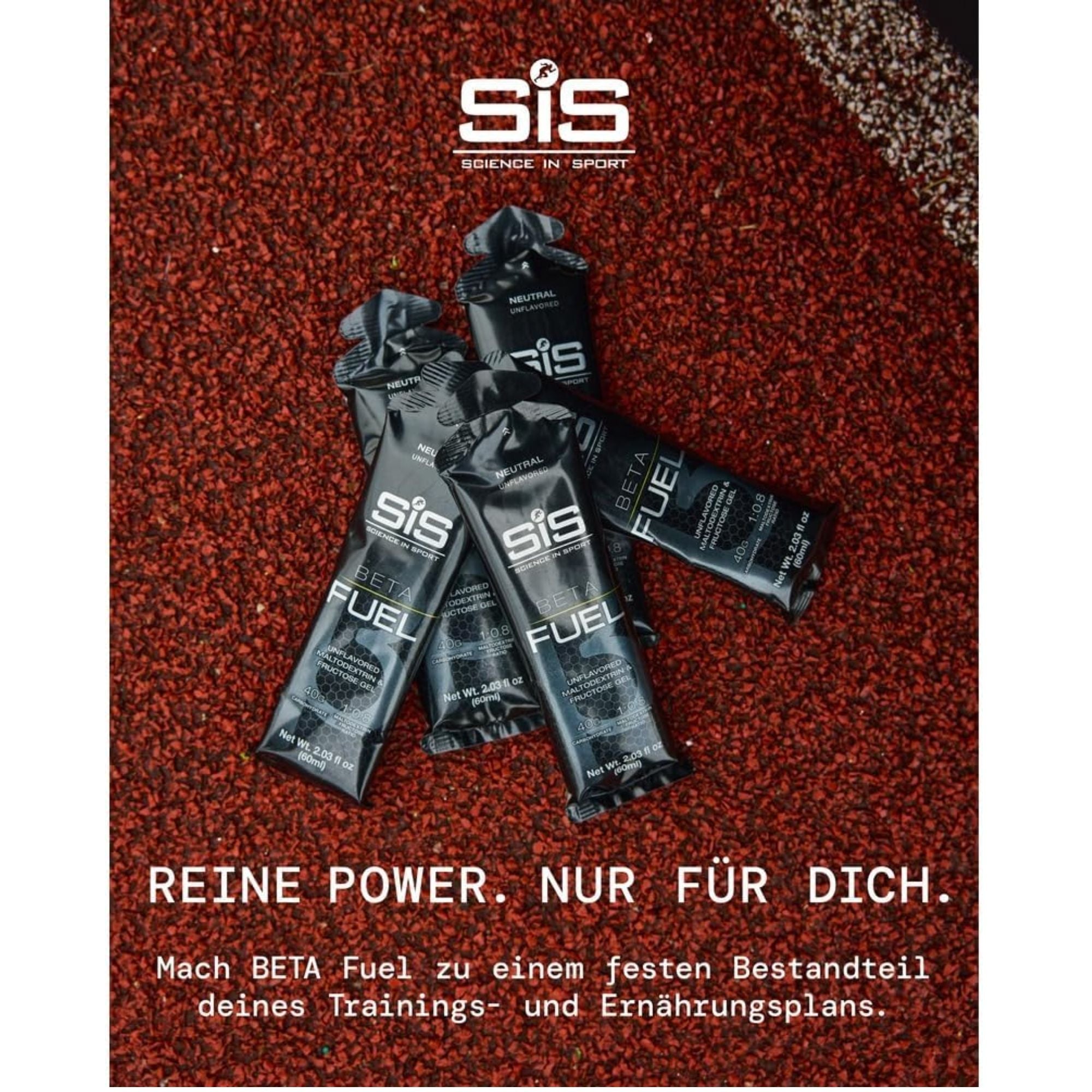 SiS Beta Fuel Gel | 1:0.8 Maltodextrin: Fructose Ratio | Neutral