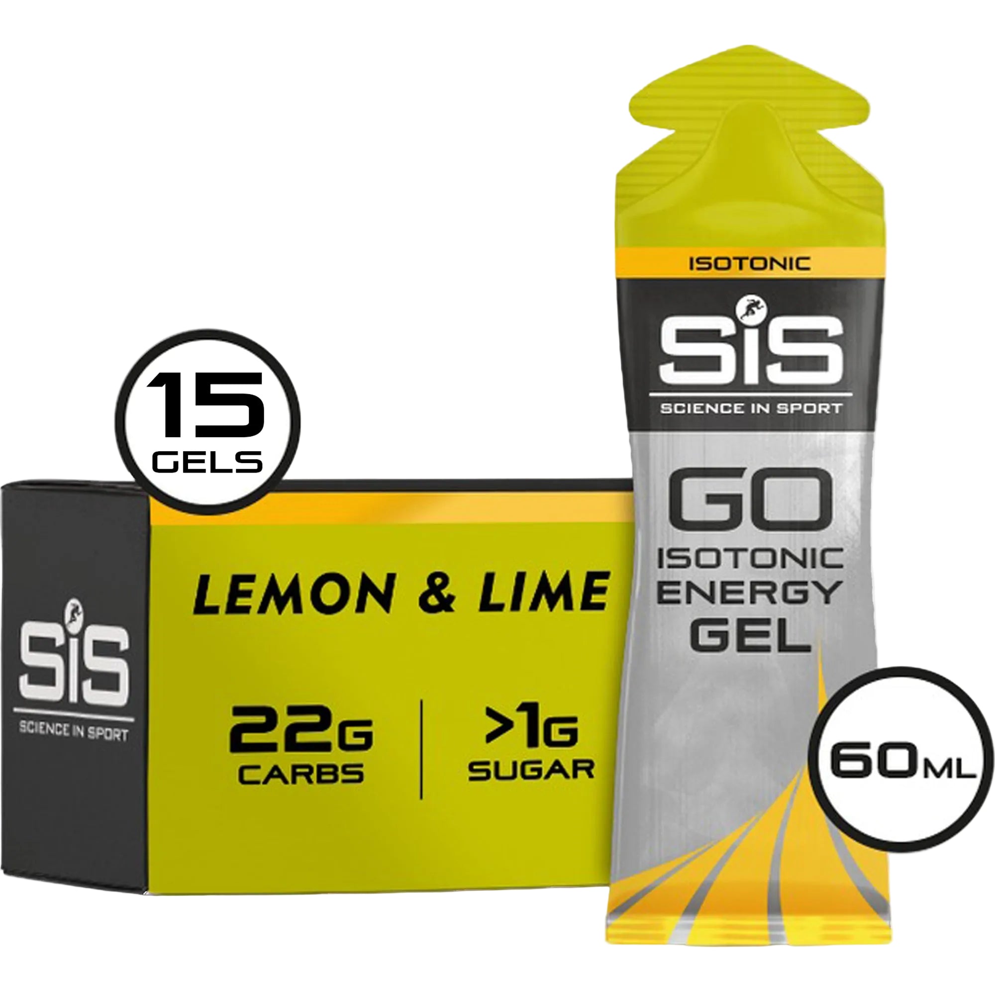 SiS Go Isotonic Energy Gel | Lemon & Lime