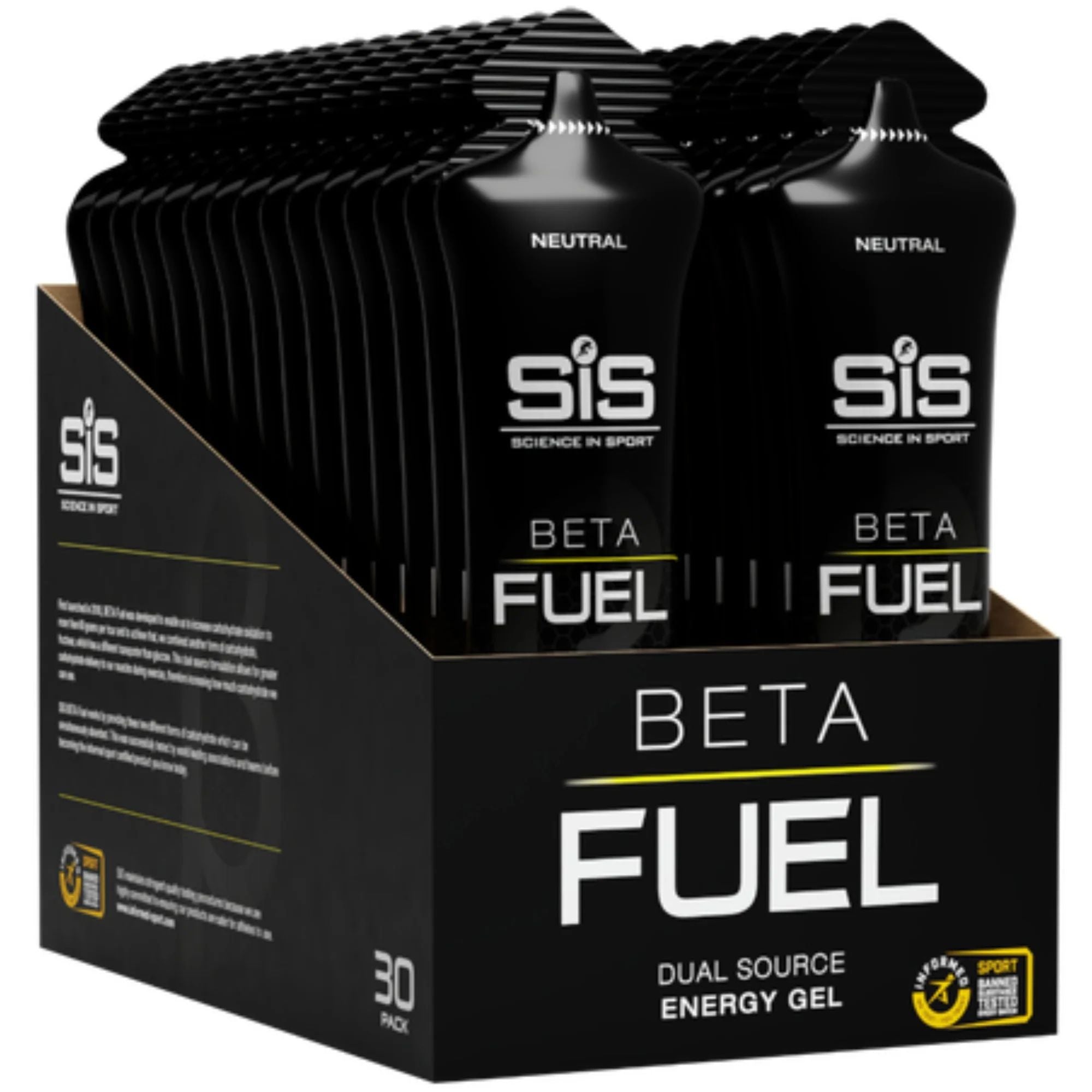 SiS Beta Fuel Gel | 1:0.8 Maltodextrin: Fructose Ratio | Neutral