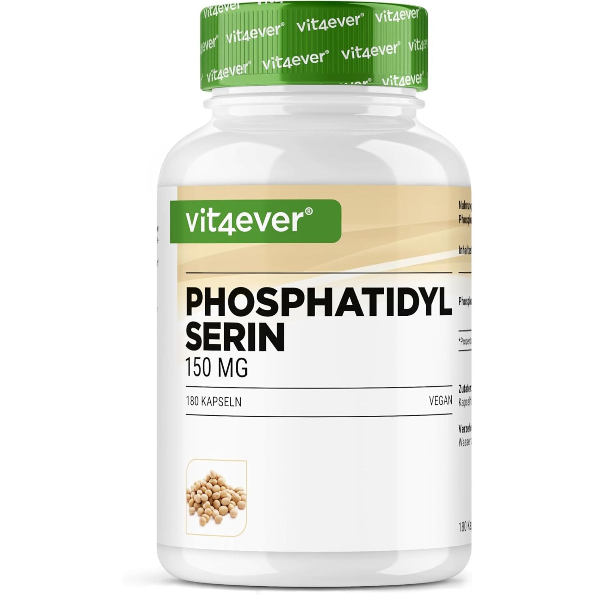 Vit4ever Phosphatidylserin 150 mg - 180 Kapseln