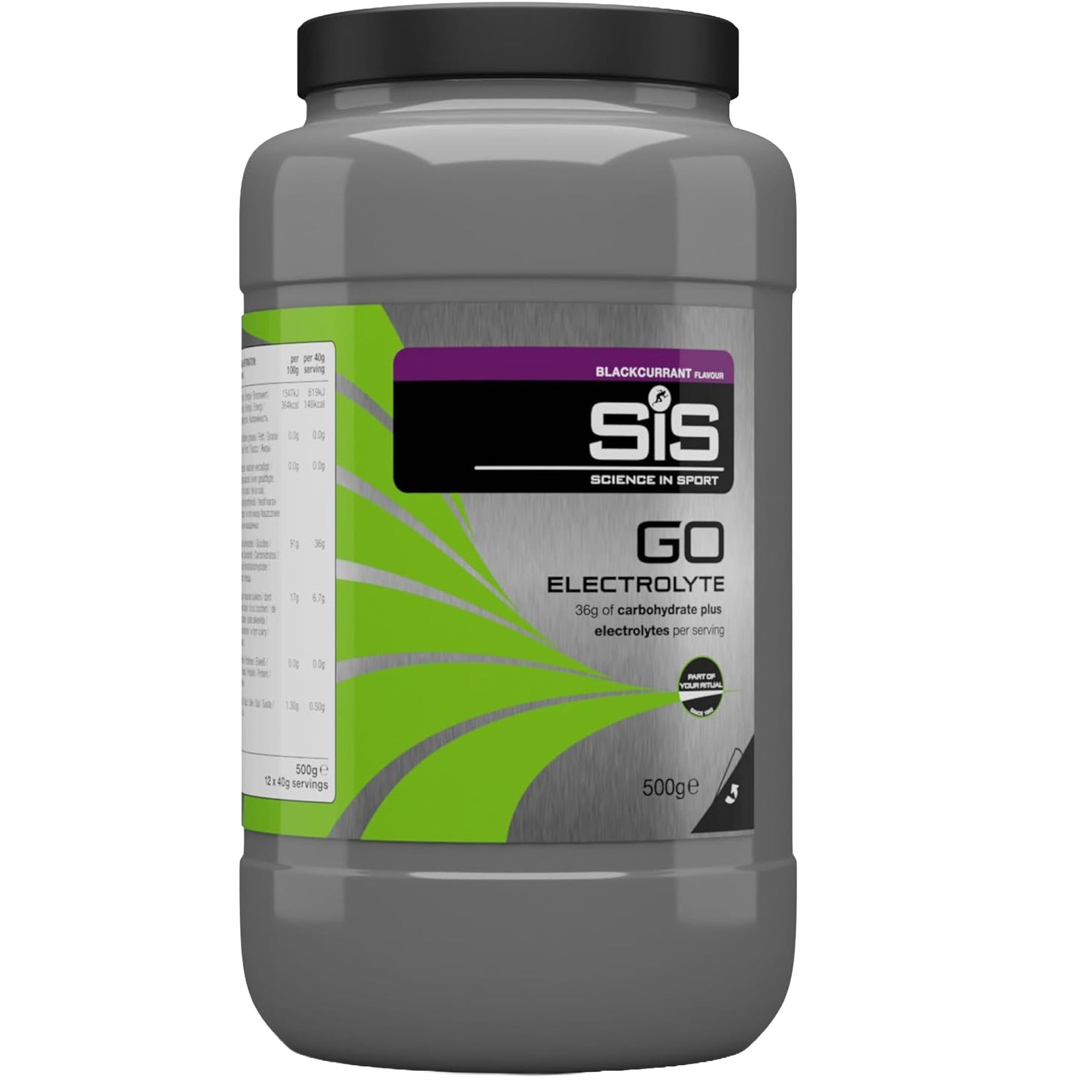 SiS Go Electrolyte | Elektrolyte + Kohlenhydrate | Blackcurrant