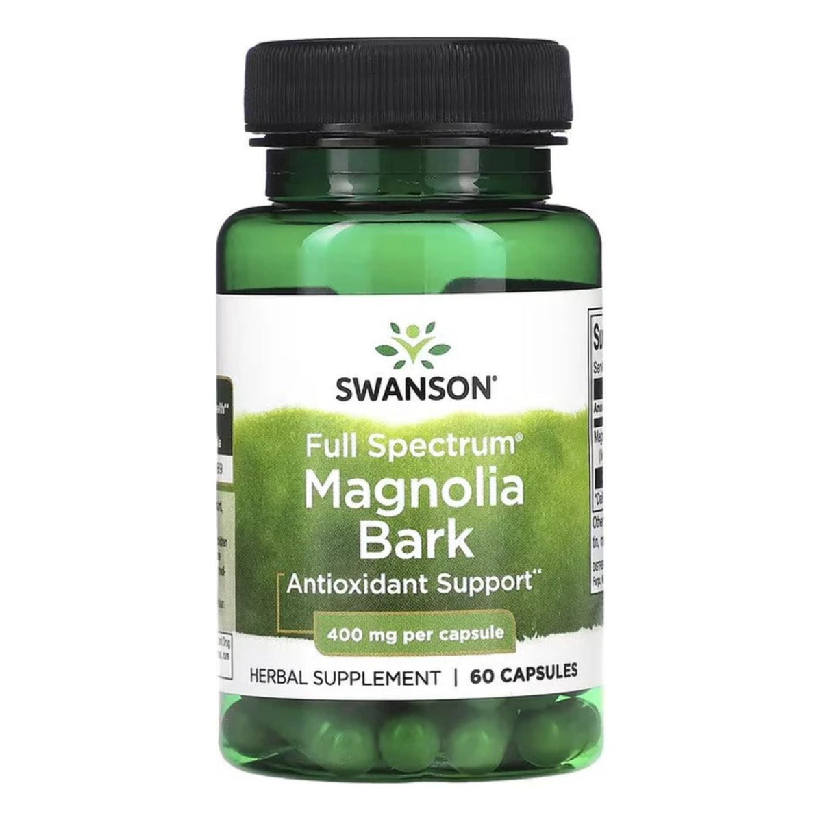 Swanson Full Spectrum Magnolienrinde 400 mg 60 Kapseln – Kräuter-Nahrungsergänzungsmittel | kaufen in Deutschland und Österreich