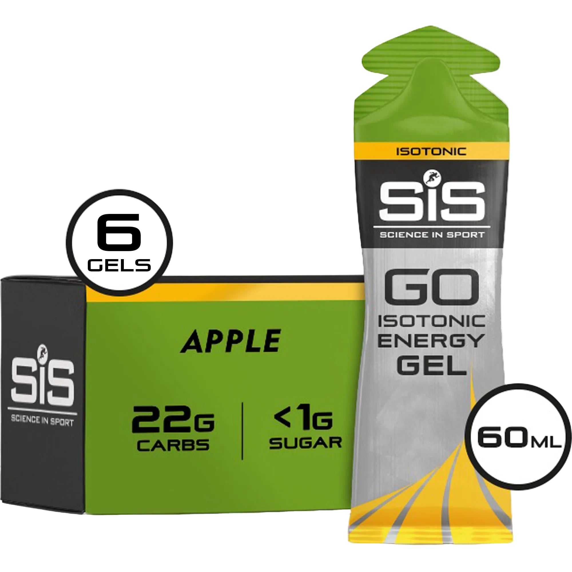 SiS Go Isotonic Energy Gel | Apple