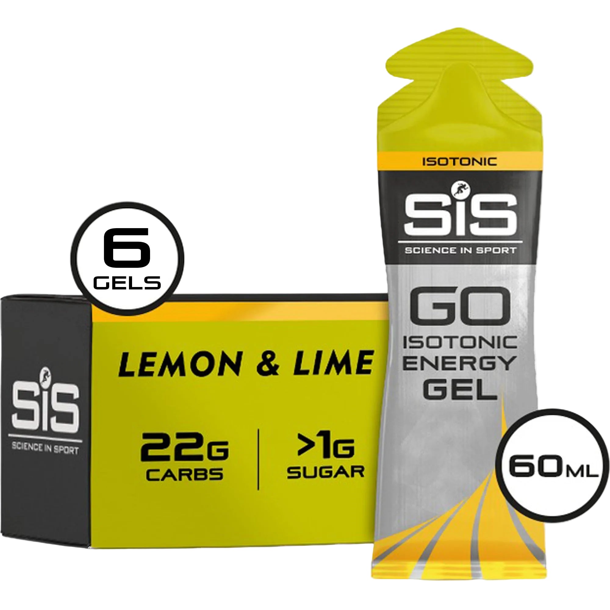 SiS Go Isotonic Energy Gel | Lemon & Lime