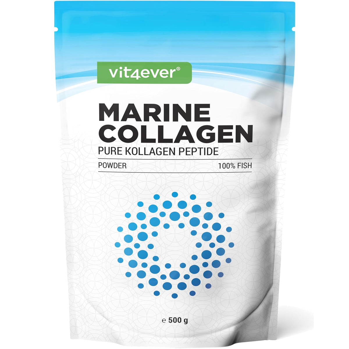 Vit4ever Marine Kollagen 3000mg (Fisch-Kollagen) 300 Tabletten – laborgeprüfte Qualität