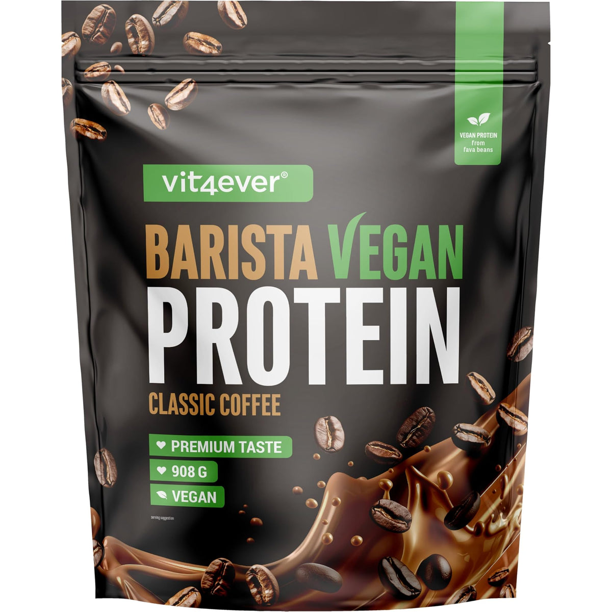 Vit4ever Barista Whey Classic 908 g – mehrsprachiges Etikett