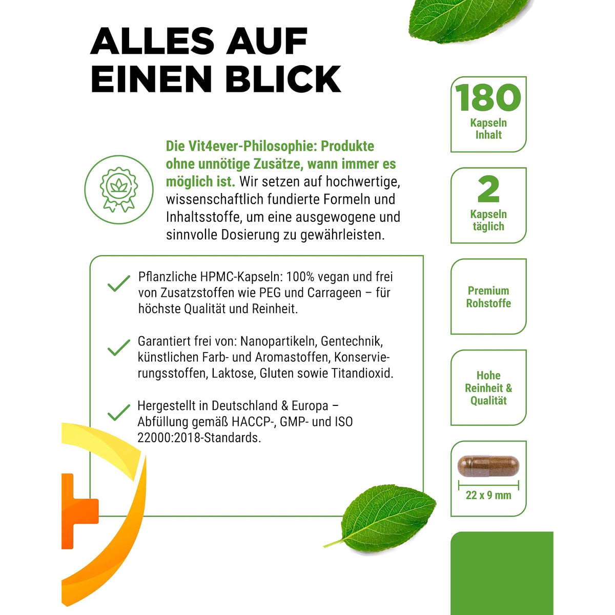 Vit4ever Immun Komplex 180 Kapseln – empfohlene Anwendung und Einnahme