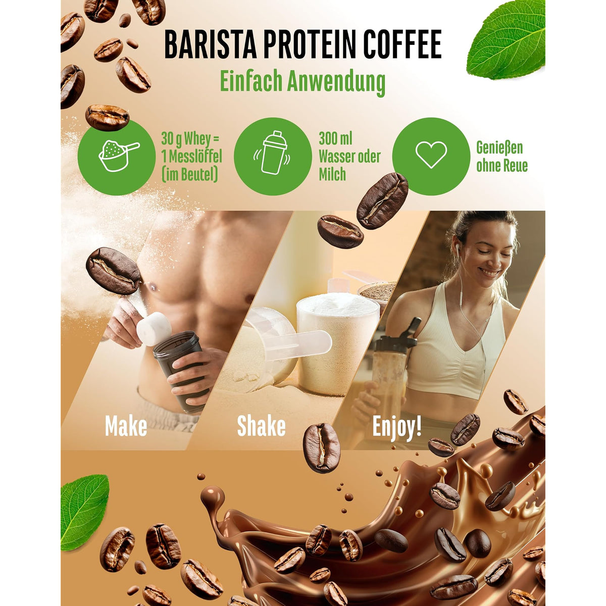 Vit4ever Barista Whey Classic 908 g – Verpackung Rückseite
