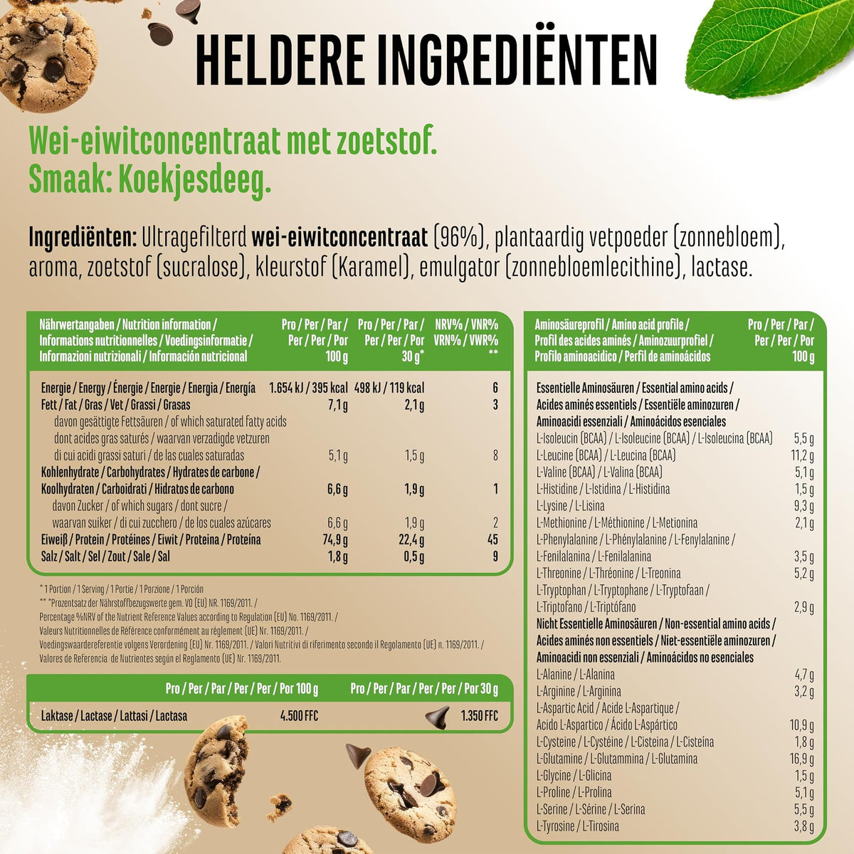 Yummy Whey Protein Cookie Dough | 908 g | Vit4ever